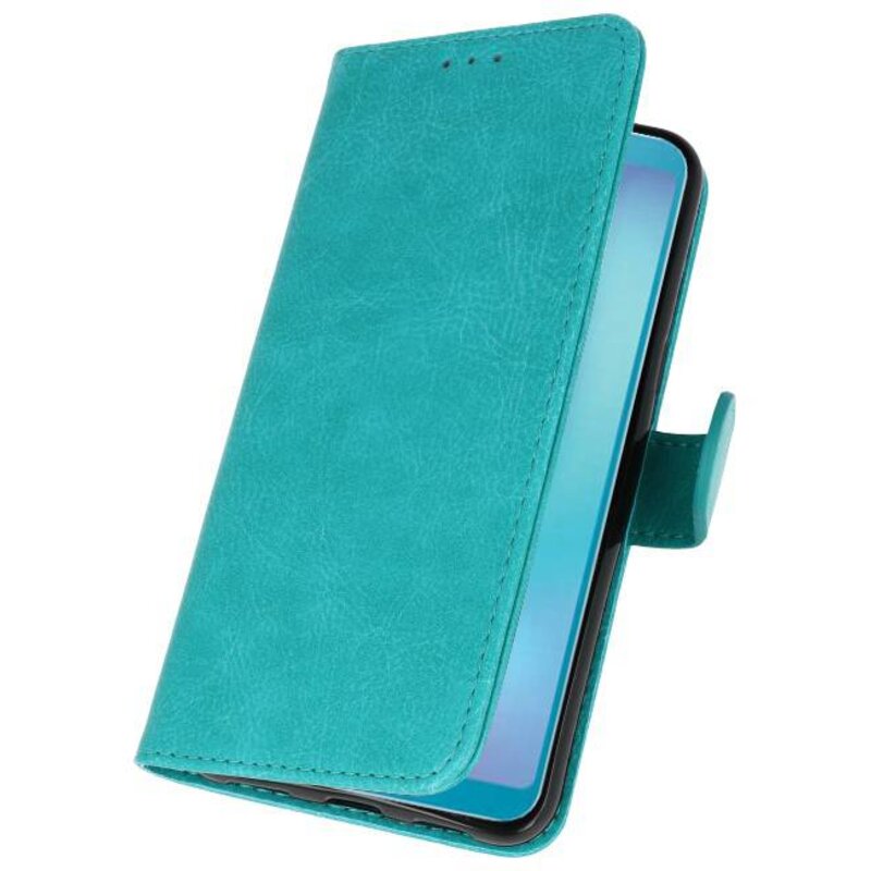 Bookstyle Wallet Cases for Galaxy A8s Green