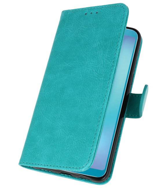 Custodie per portafogli Bookstyle per Galaxy A8s Green