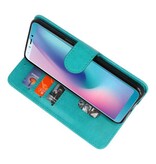 Custodie per portafogli Bookstyle per Galaxy A8s Green