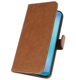 Custodie per portafogli Bookstyle per Galaxy A8s Brown