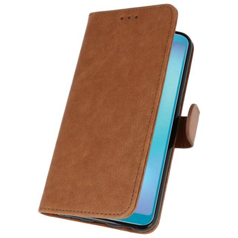 Bookstyle Wallet Cases for Galaxy A8s Brown