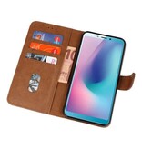 Bookstyle Wallet Cases for Galaxy A8s Brown