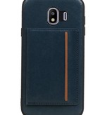 Copertina Posteriore del Ritratto 1 Carte per Galaxy J4 Navy