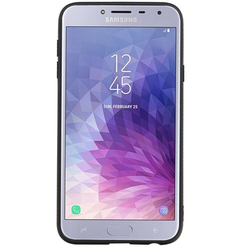Couverture Arrière Portrait 1 Cartes pour Galaxy J4 Vert