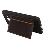 Stående bagside Cover 1 Kort til Galaxy J4 Mocca