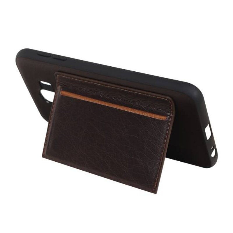 Stående bagside Cover 1 Kort til Galaxy J4 Mocca