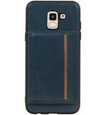 Portrait Back Cover 1 Karten für Galaxy J6 Navy