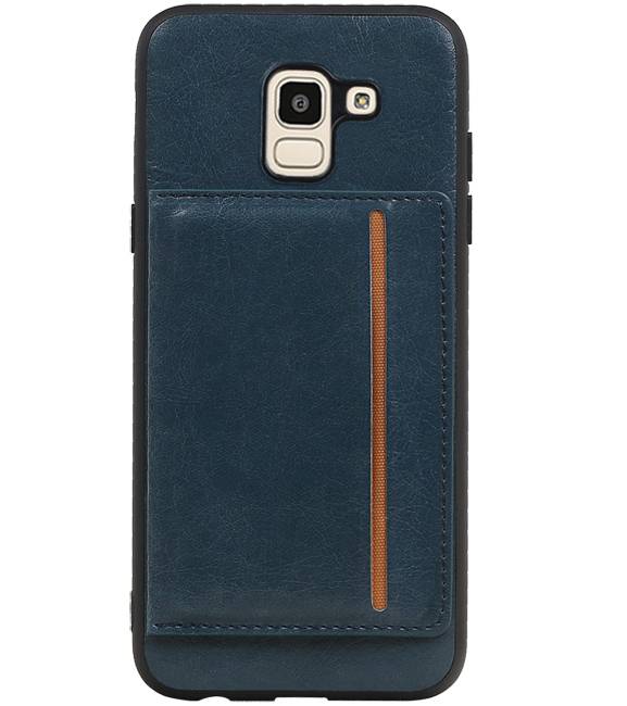 Portrait Back Cover 1 Karten für Galaxy J6 Navy