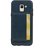 Portrait Back Cover 1 Cards for Galaxy J6 Navy