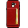 Portrait Back Cover 1 Cards per Galaxy J6 Red