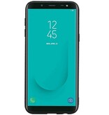 Couverture Arrière Portrait 1 Cartes pour Galaxy J6 Vert