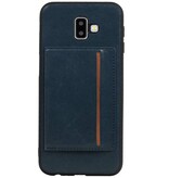 Standing Back Cover 1 Passes for Galaxy J6 Plus Navy