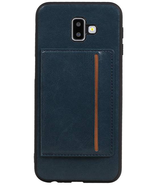 Standing Back Cover 1 Passes for Galaxy J6 Plus Navy