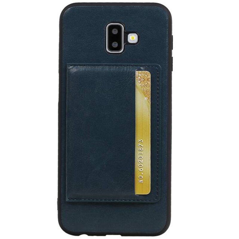 Standing Back Cover 1 Passes for Galaxy J6 Plus Navy