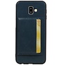 Standing Back Cover 1 Passes for Galaxy J6 Plus Navy