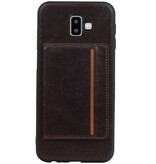Cover posteriore per 1 scheda per Galaxy J6 Plus Mocca