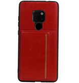 Couverture arrière droite 1 laissez-passer pour Huawei Mate 20 rouge