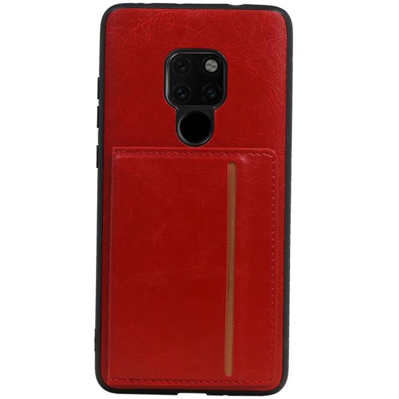 Couverture arrière droite 1 laissez-passer pour Huawei Mate 20 rouge