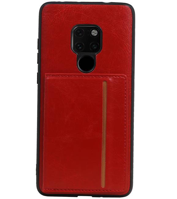 Copertura posteriore in piedi 1 passata per Huawei Mate 20 Rosso