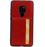 Couverture arrière droite 1 laissez-passer pour Huawei Mate 20 rouge