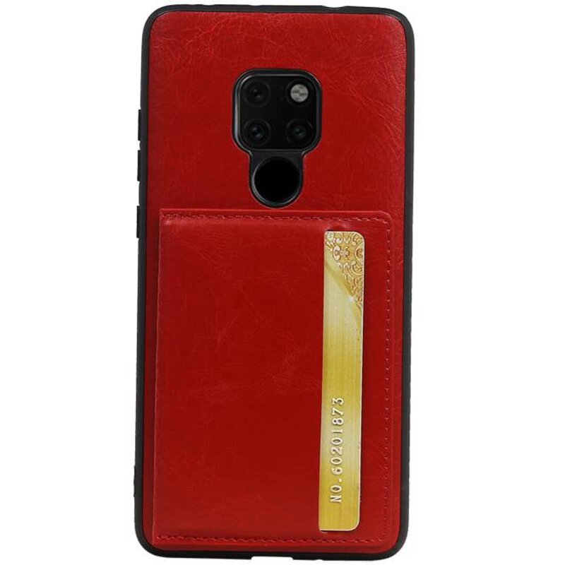 Couverture arrière droite 1 laissez-passer pour Huawei Mate 20 rouge