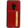 Staand Back Cover 1 Pasjes voor Huawei Mate 20 Rood