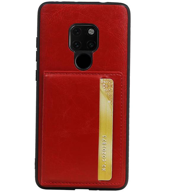 Standing Back Cover 1 Passes für Huawei Mate 20 Red