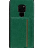 De pie cubierta trasera 1 Pases para Huawei Mate 20 Verde