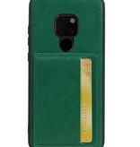 De pie cubierta trasera 1 Pases para Huawei Mate 20 Verde