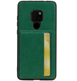 De pie cubierta trasera 1 Pases para Huawei Mate 20 Verde