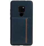 Cubierta trasera de pie 1 pases para Huawei Mate 20 Lite Navy