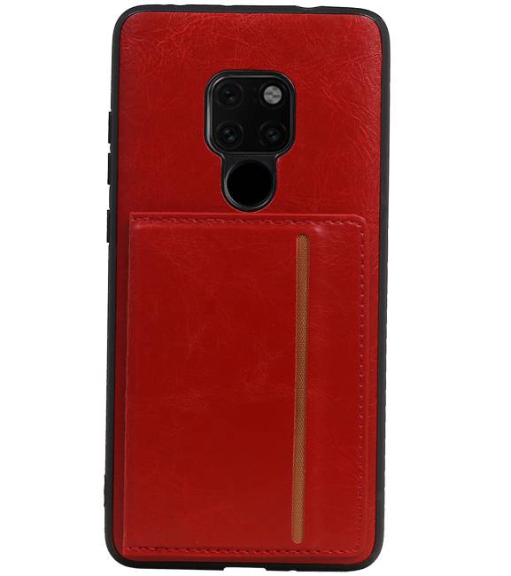 Cubierta posterior de pie 1 pases para Huawei Mate 20 Lite Red