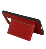 Cubierta posterior de pie 1 pases para Huawei Mate 20 Lite Red