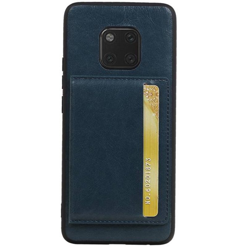 Standing Back Cover 1 Passes für Huawei Mate 20 Pro Navy
