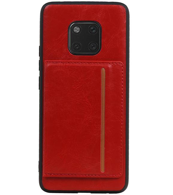 Standing Back Cover 1 Passa per Huawei Mate 20 Pro Red