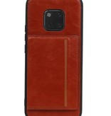 Standing Back Cover 1 Passes für Huawei Mate 20 Pro Brown