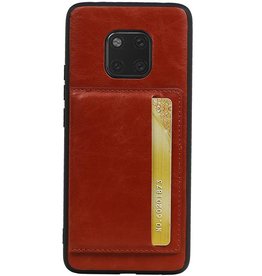 Copertura posteriore in piedi 1 passata per Huawei Mate 20 Pro Brown