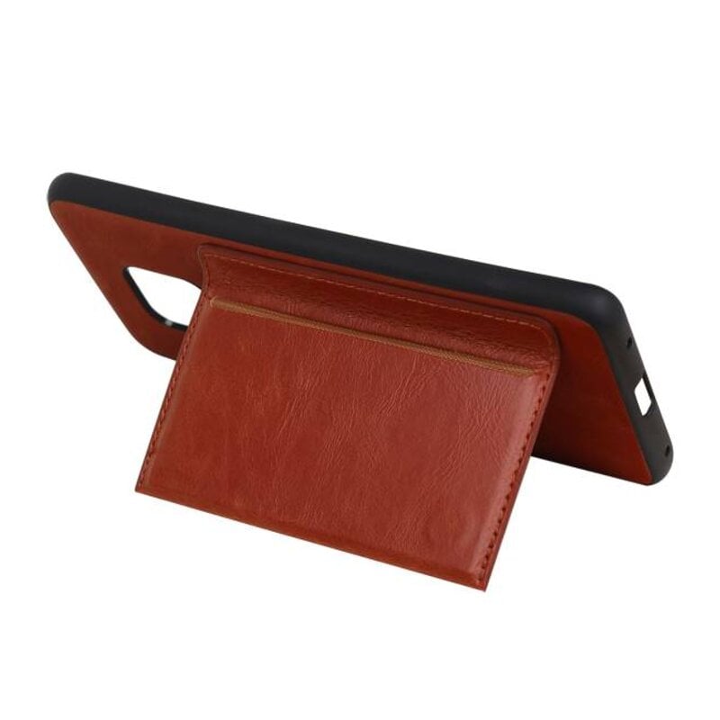 Cubierta posterior de pie 1 pases para Huawei Mate 20 Pro Brown