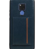 Standing Back Cover 1 Passes für Huawei Mate 20 X Navy