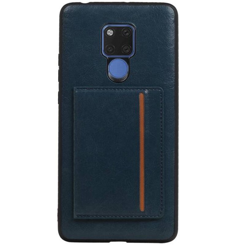 De pie cubierta trasera 1 Pases para Huawei Mate 20 X Navy