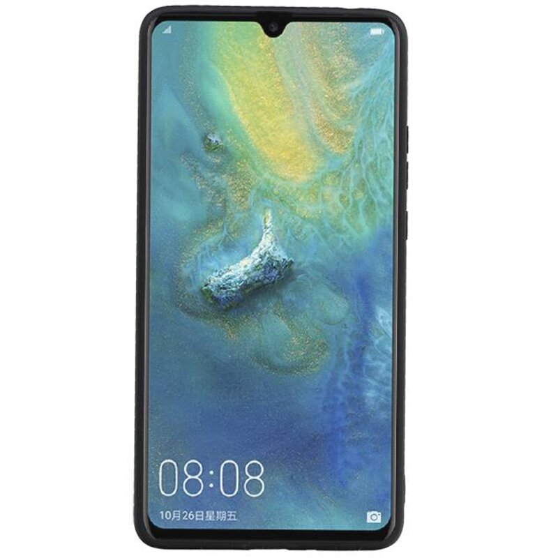 De pie cubierta trasera 1 Pases para Huawei Mate 20 X Navy