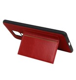 Standing Back Cover 1 Pass für Huawei Mate 20 X Red