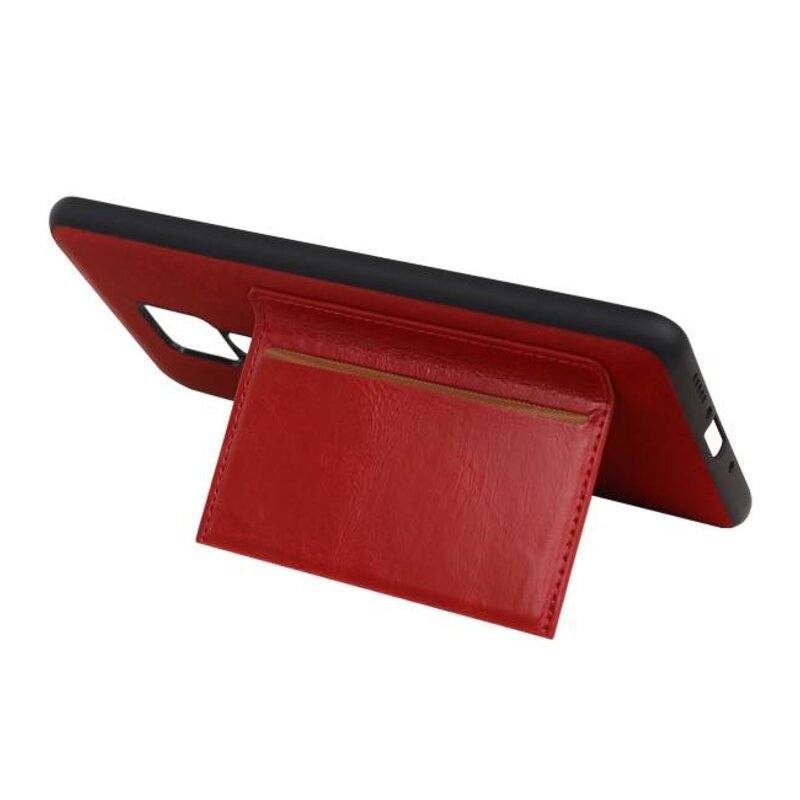 Standing Back Cover 1 Pass für Huawei Mate 20 X Red