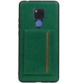 Cubierta posterior de pie 1 Pases para Huawei Mate 20 X Verde