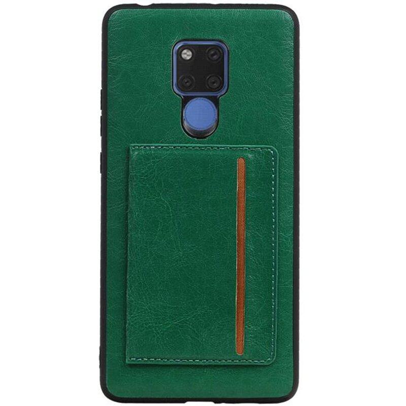 Cubierta posterior de pie 1 Pases para Huawei Mate 20 X Verde