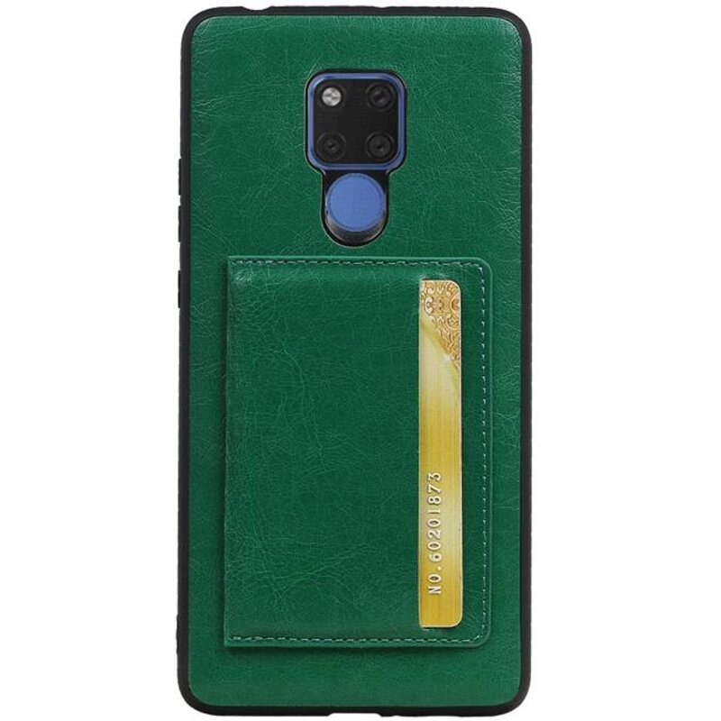 Cubierta posterior de pie 1 Pases para Huawei Mate 20 X Verde