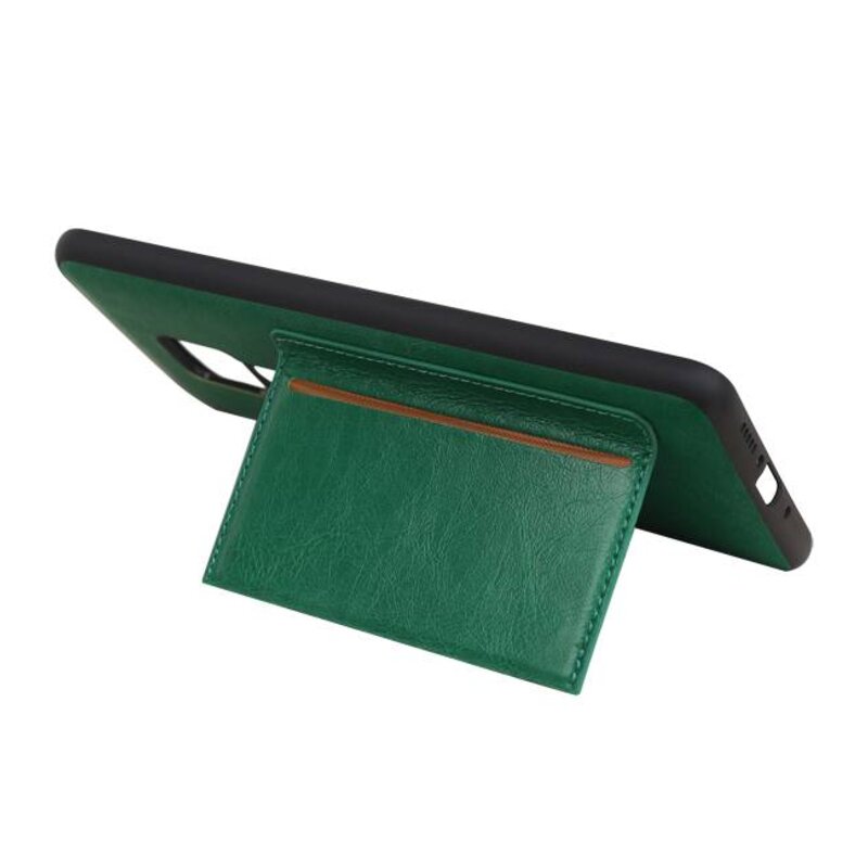 Cubierta posterior de pie 1 Pases para Huawei Mate 20 X Verde