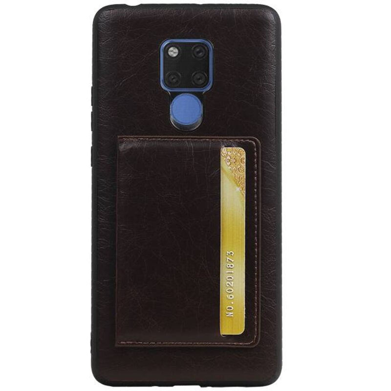 Couverture arrière droite 1 laissez-passer pour Huawei Mate 20 X Mocca