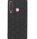 Hexagon Hard Case für Samsung Galaxy A9 2018 Schwarz