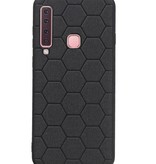 Hexagon Hard Case pour Samsung Galaxy A9 2018 Noir